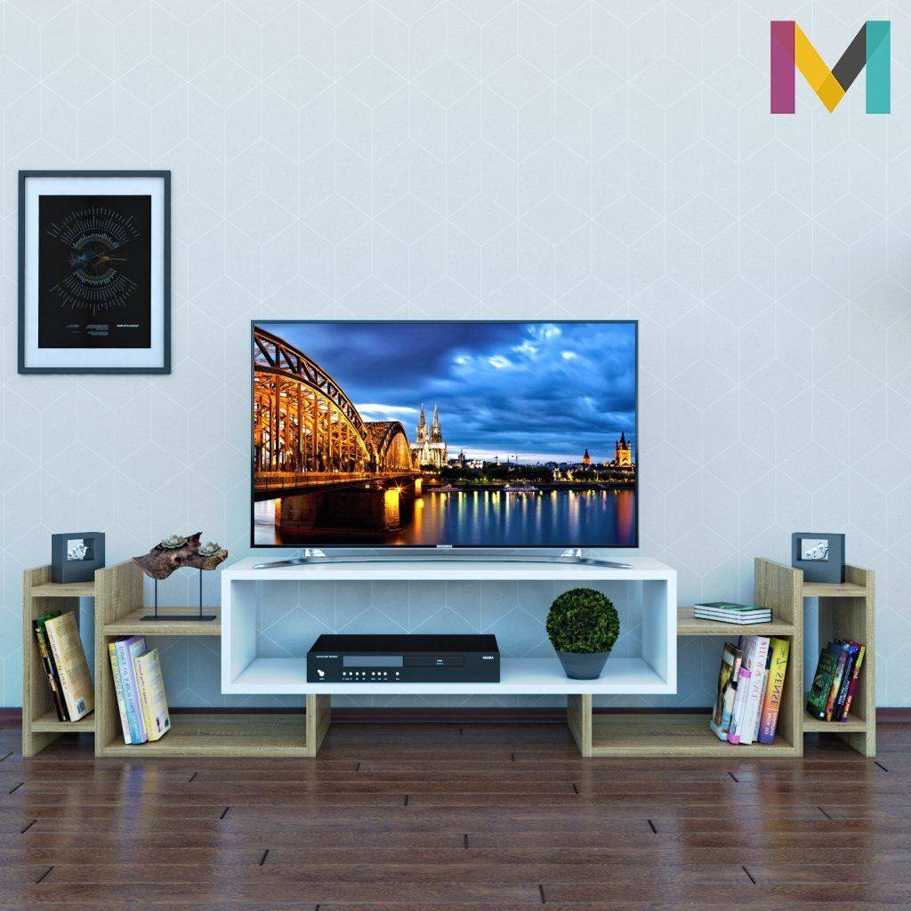 Eyibil Mobilya Marti 5 Rafli Modern Kitaplik Beyaz Fiyati