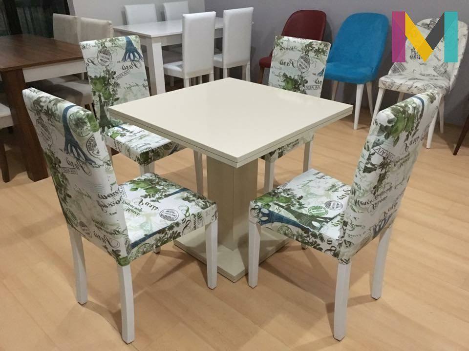 Kaliteli uygun fiyata 1 masa + 4 sandalye takımı
