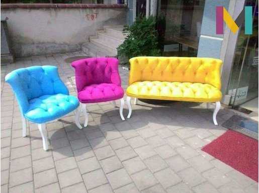 rengarenk çay saati setleri