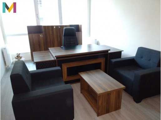 iş değişikliği sebebiyle hiç kullanılmamış ofismobilya takım